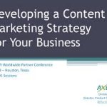 Developing A Marketing Strategy For Your Business