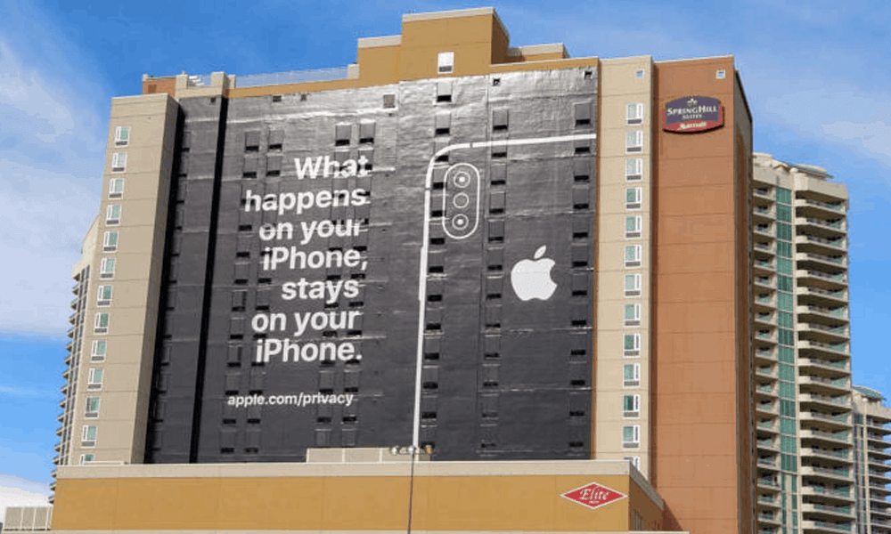 ‘Privacy matters’ is the slogan for Apple's latest iPhone Ad