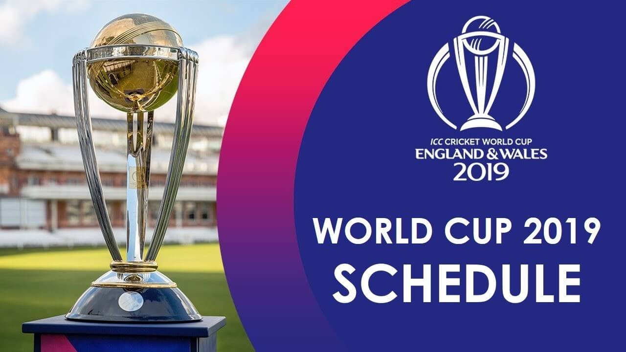 ICC Cricket World Cup 2019 – Schedule and Venues