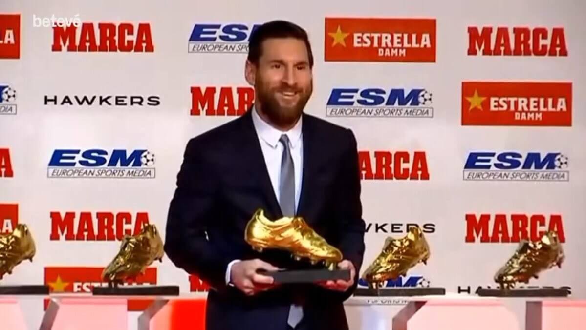 Lionel Messi wins European Golden Shoe for the sixth time