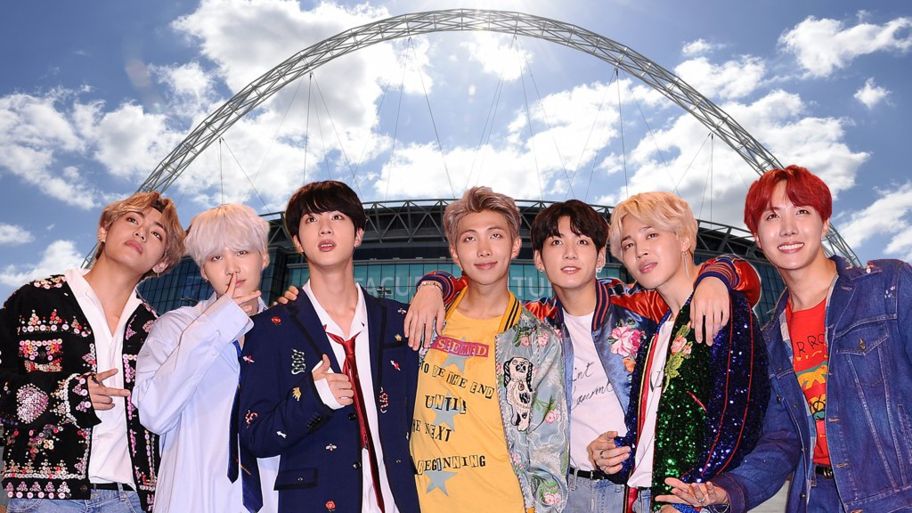 BTS shines at the Wembley Stadium