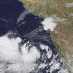 Developing low pressure in Arabians Sea to cause a Cyclone formation