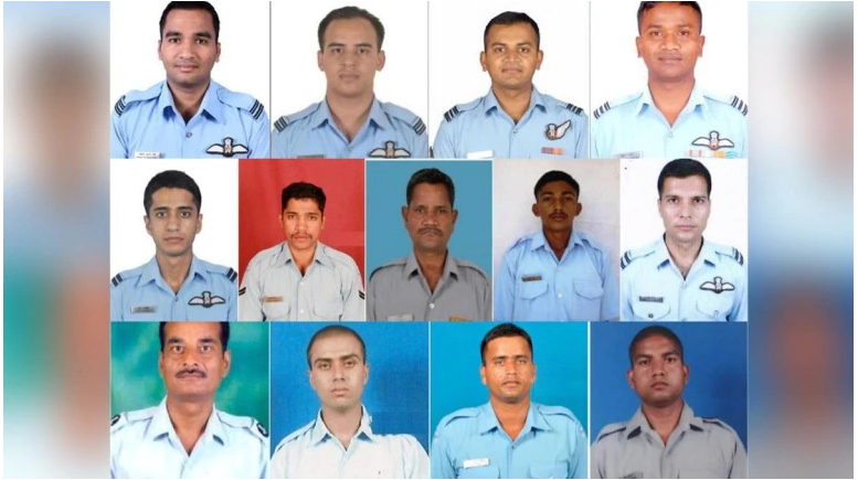Indian Air force lost 13 personnel in plane crash
