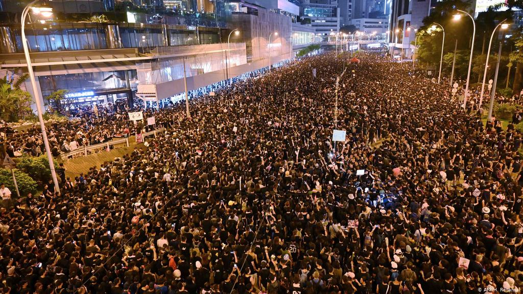 Nearly two million people are on the roads against China’s extradition law