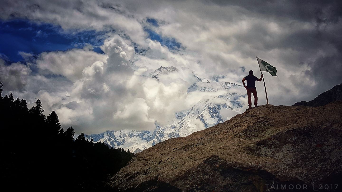 Friend at Fairy Meadows