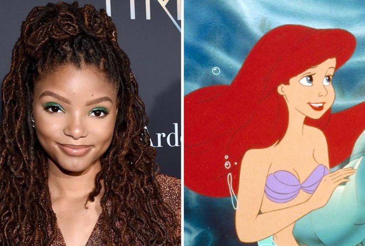 Halle Bailey starring as Ariel in “The Little Mermaid”