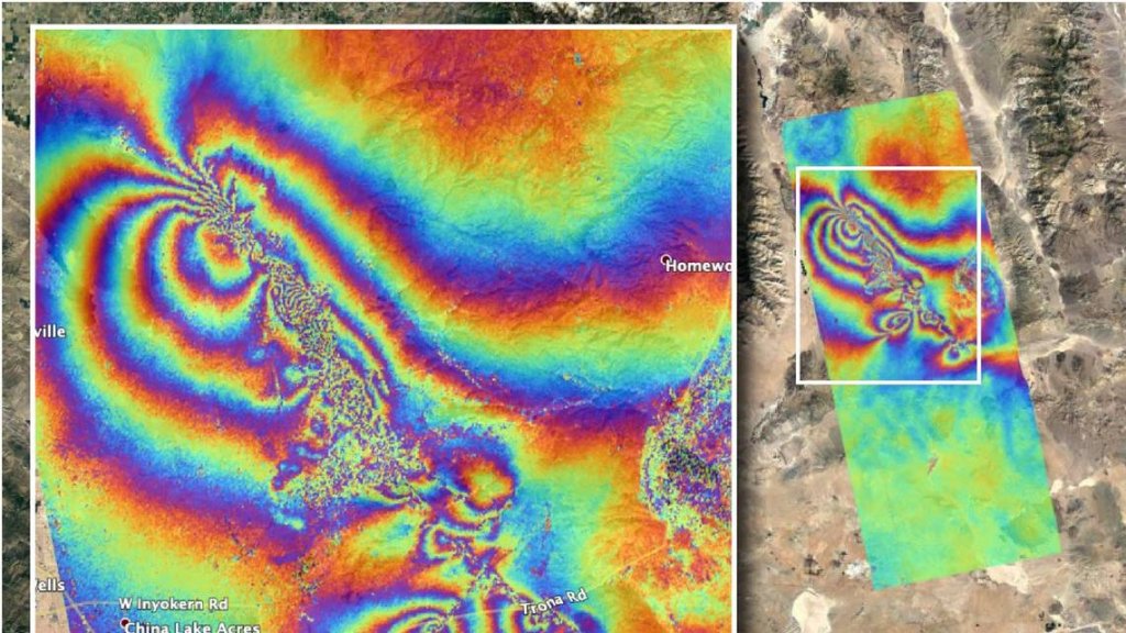 NASA's "Tie-Dye" Map