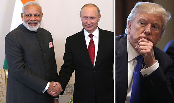 Russia and India, trying to dodge U.S. threat of sanctions