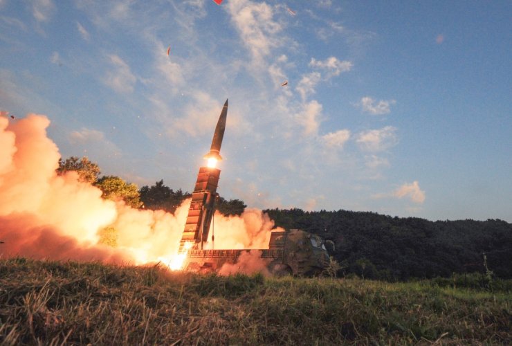 N Korea Missile Test