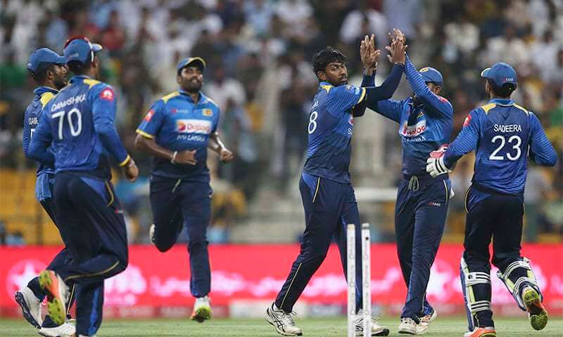 Sri Lanka's Cricket team arrives in Pakistan for limited-overs series