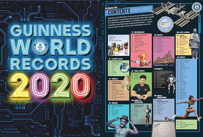 FIVE CRAZY Hair records in Guinness World Records 2020