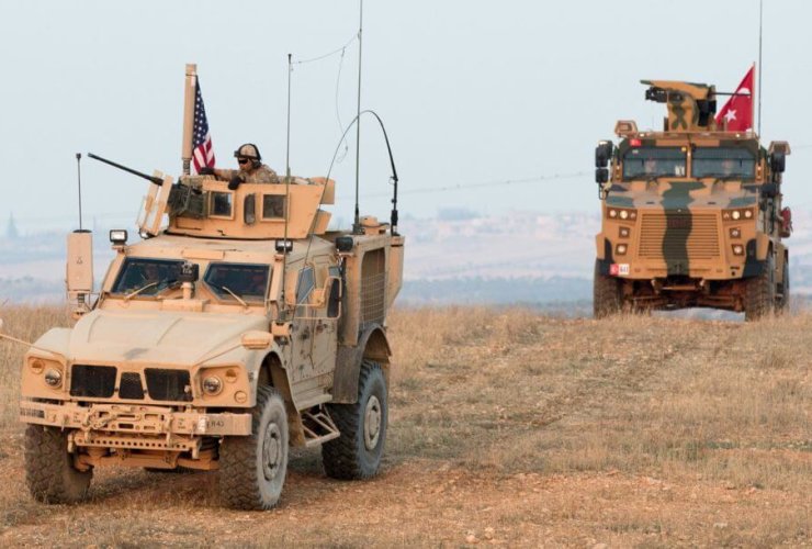 US and Turkey joint Patrol