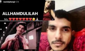 Singer Mohsin Abbas Haider and Model Nazish Jahangir's alleged pics LEAKED on social media