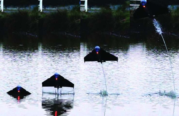 Imperial College London scientists develop 'Flying Fish' robot