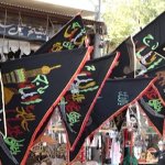 At least four persons have died and one seriously injured after an alam (flag) collided with overhead electricity wires at a 7th Muharram procession in Karachi's Gulistan-e-Jauhar area on Saturday