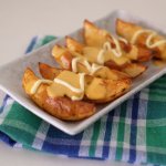 How to bake Cheesy Potato Wedges at home