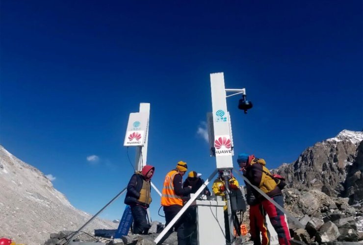 Huawei Installs The World’s Highest 5G Tower